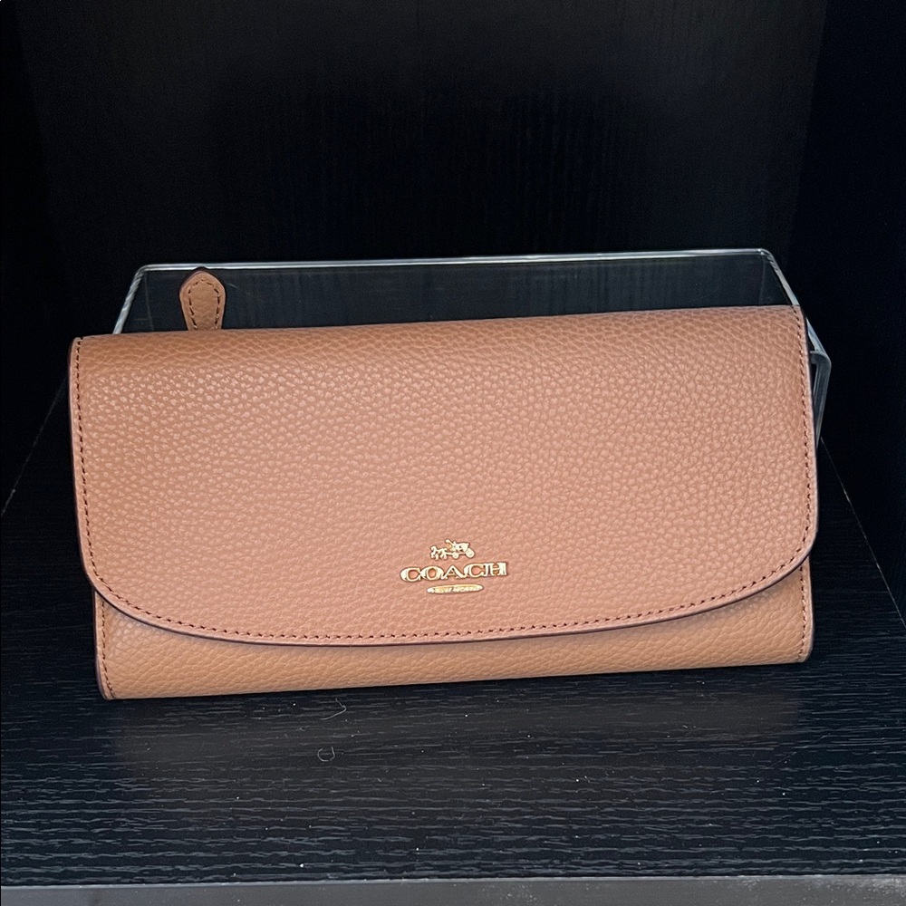 Coach Brown Leather Wallet